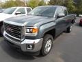 2015 Stealth Gray Metallic GMC Sierra 2500HD SLE Double Cab 4x4  photo #1