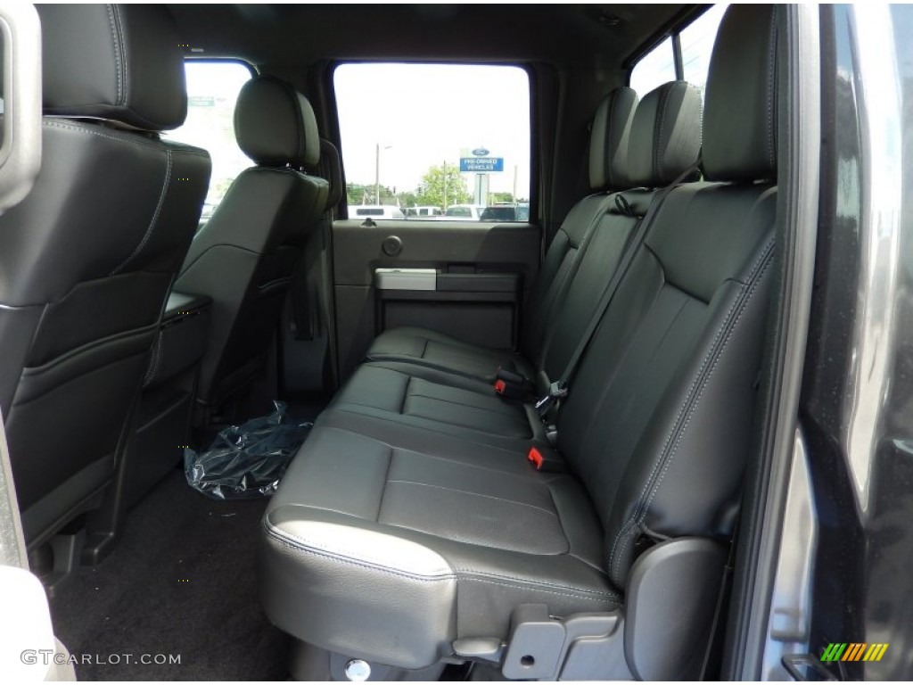 2015 Ford F250 Super Duty Lariat Crew Cab Rear Seat Photo #93506267