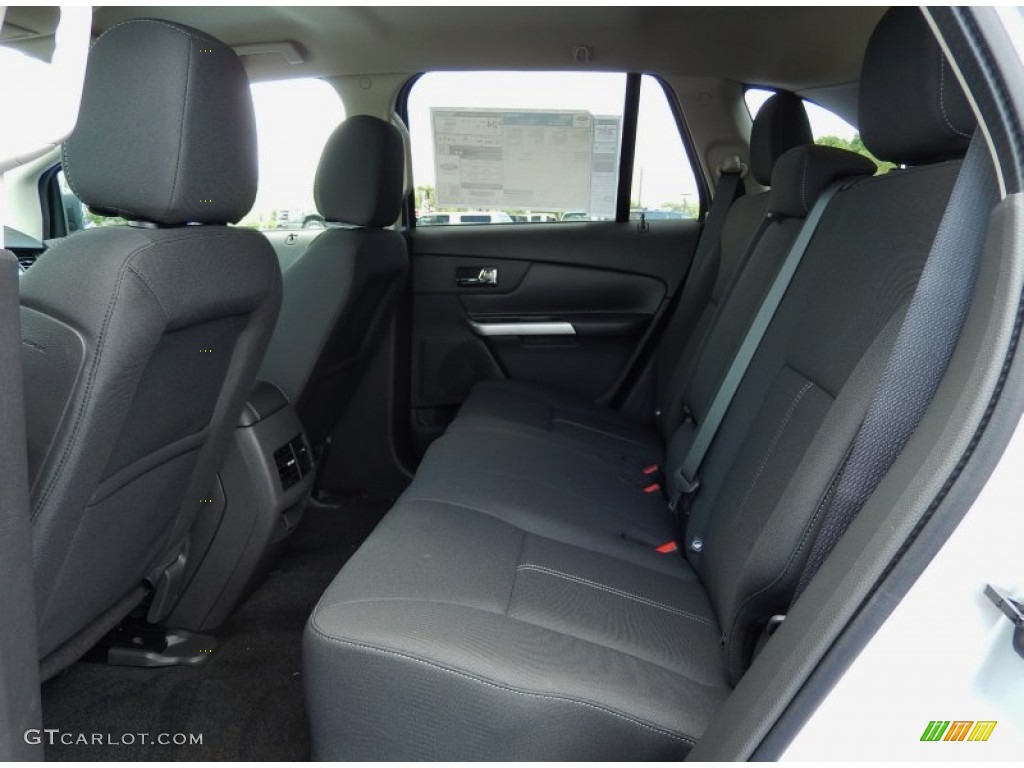 2014 Ford Edge SE EcoBoost Rear Seat Photos
