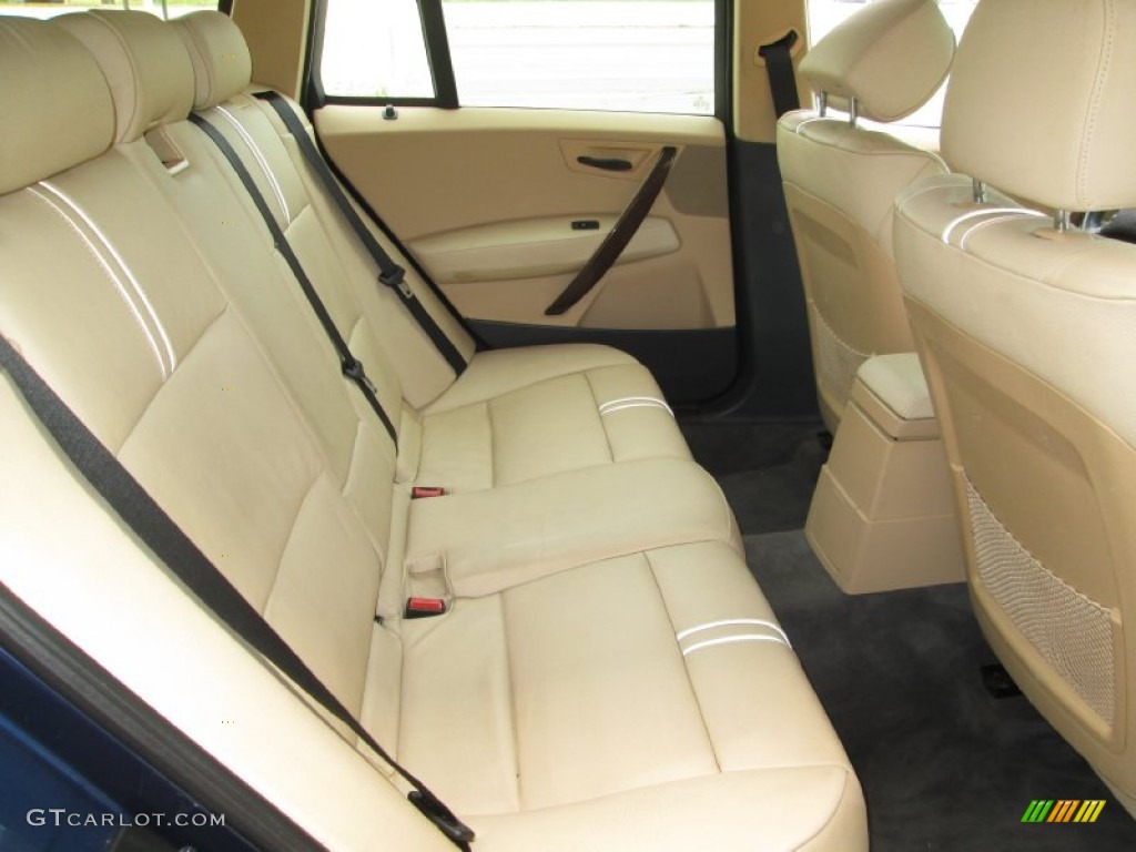 2004 X3 3.0i - Mystic Blue Metallic / Sand Beige photo #18