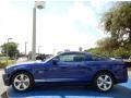 2014 Deep Impact Blue Ford Mustang GT Premium Coupe  photo #2