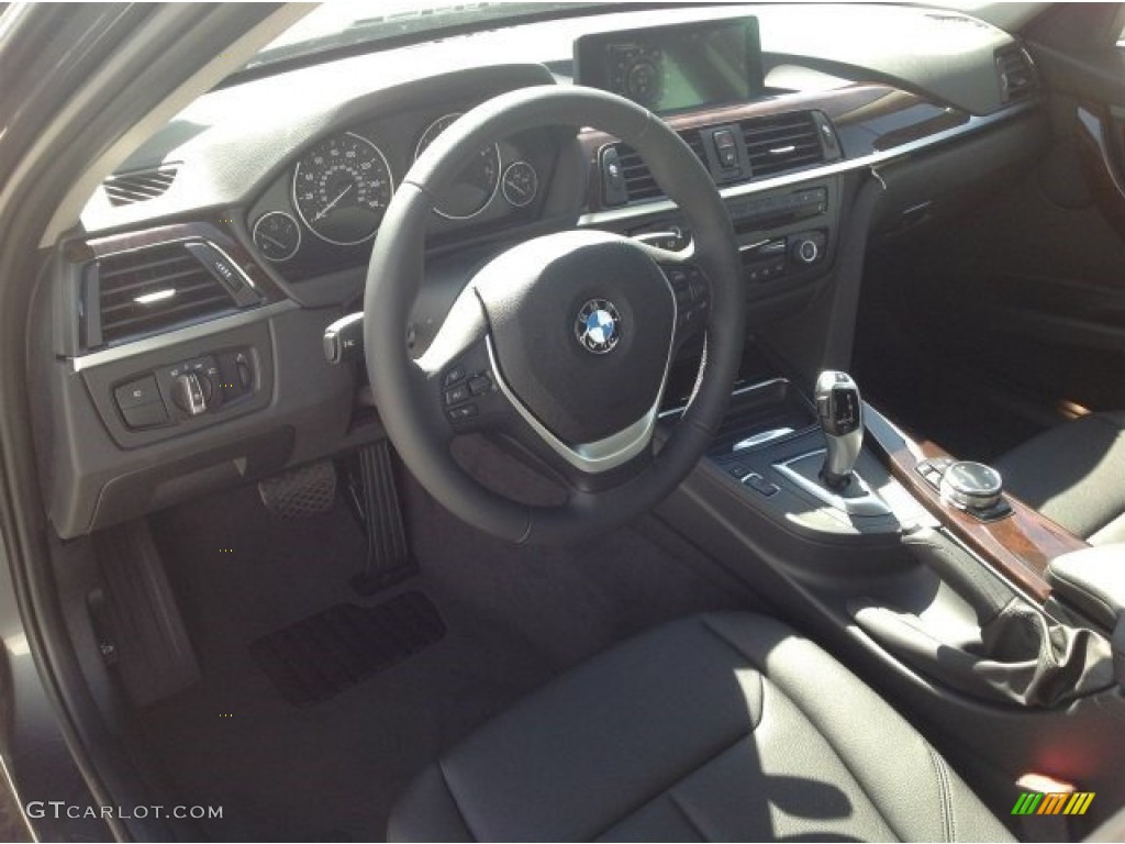 2014 3 Series 328i Sedan - Mineral Grey Metallic / Black photo #6