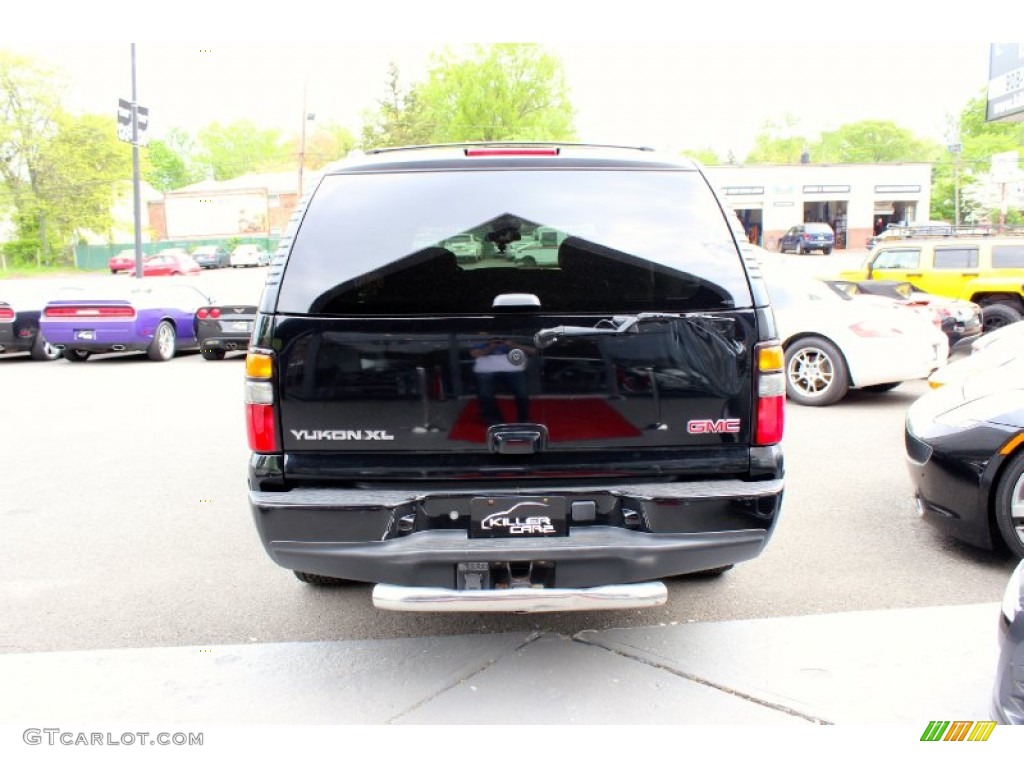 2004 Yukon XL Denali AWD - Carbon Metallic / Sandstone photo #6