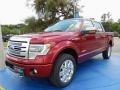 2014 Ruby Red Ford F150 Platinum SuperCrew 4x4  photo #1