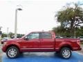 2014 Ruby Red Ford F150 Platinum SuperCrew 4x4  photo #2