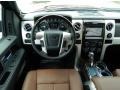 2014 Ford F150 Platinum Unique Pecan Interior Dashboard Photo