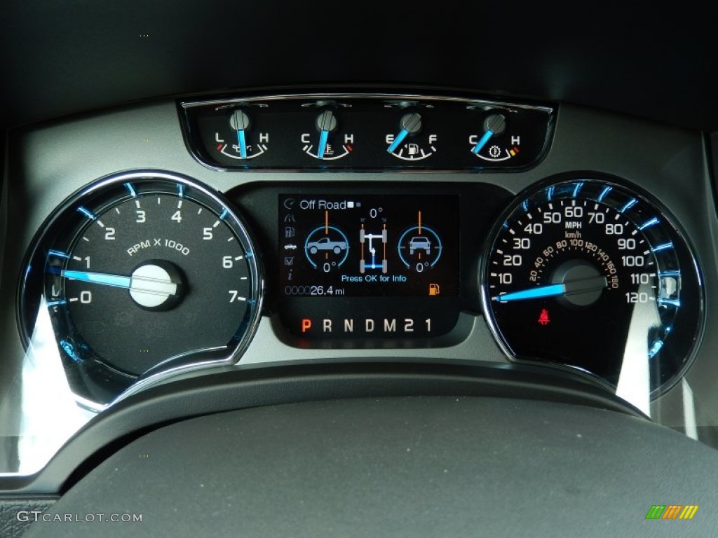 2014 Ford F150 Platinum SuperCrew 4x4 Gauges Photos