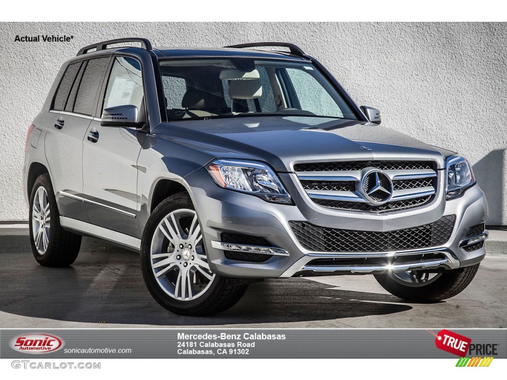 2014 GLK 350 - Palladium Silver Metallic / Almond Beige/Mocha photo #1
