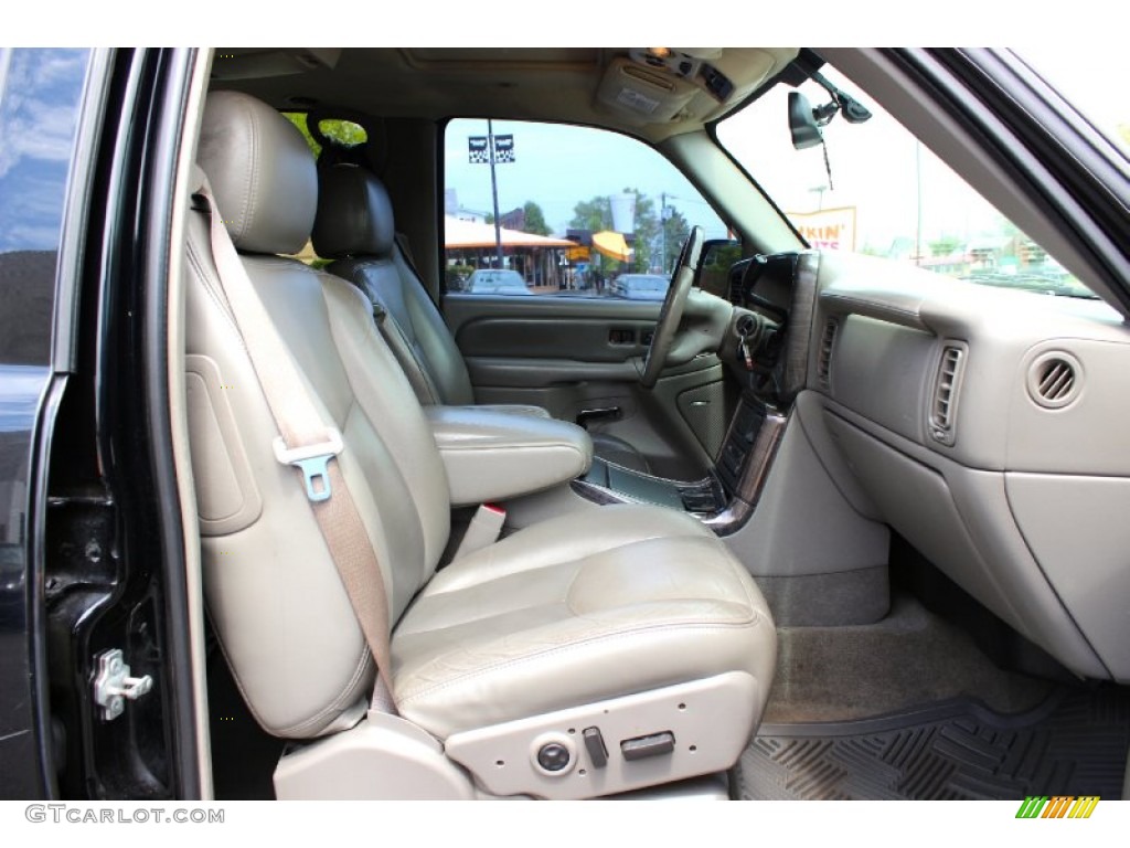 2004 Yukon XL Denali AWD - Carbon Metallic / Sandstone photo #21