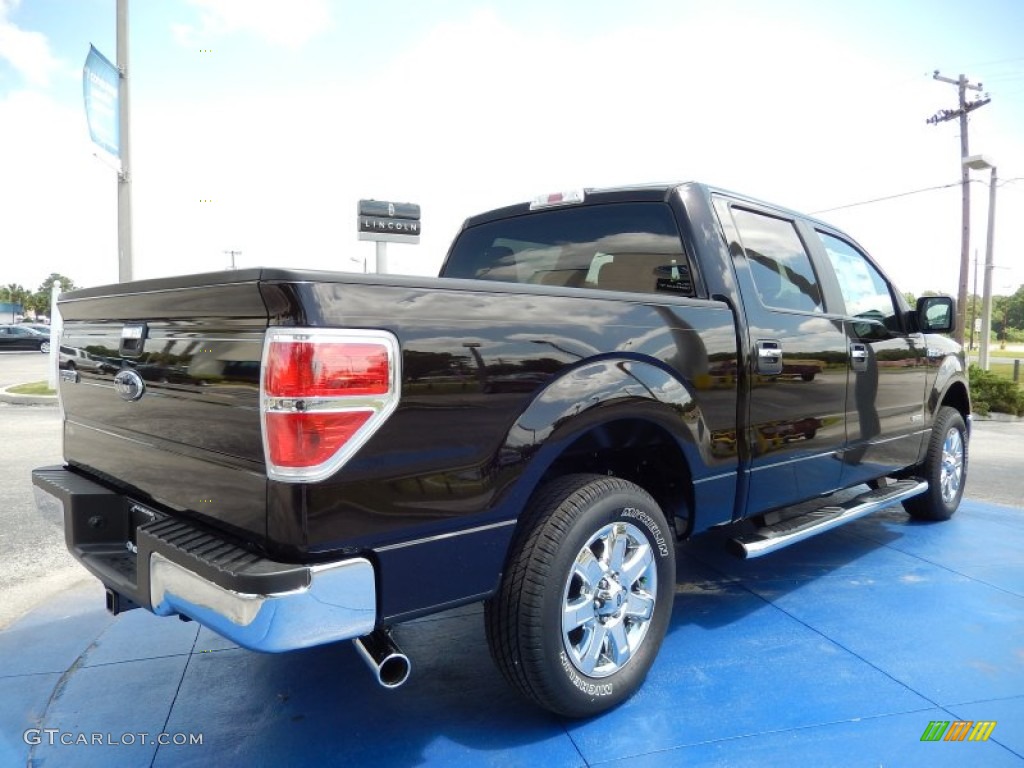 2014 F150 XLT SuperCrew - Kodiak Brown / Pale Adobe photo #3