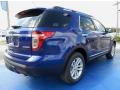 2014 Deep Impact Blue Ford Explorer XLT  photo #3