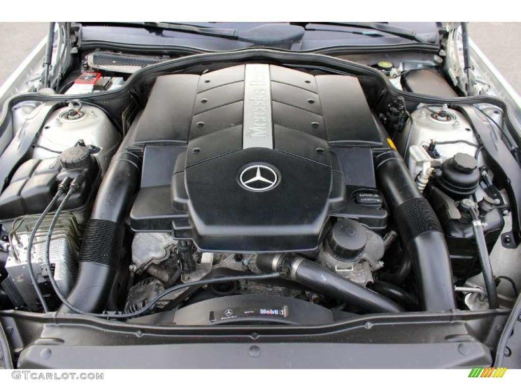 2003 Mercedes-Benz SL 500 Roadster 5.0 Liter SOHC 24-Valve V8 Engine Photo #93511448