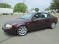 Burgundy Red Pearl Effect 2004 Audi A6 2.7T S-Line quattro Sedan Exterior