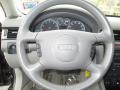 2004 Audi A6 Platinum Interior Steering Wheel Photo