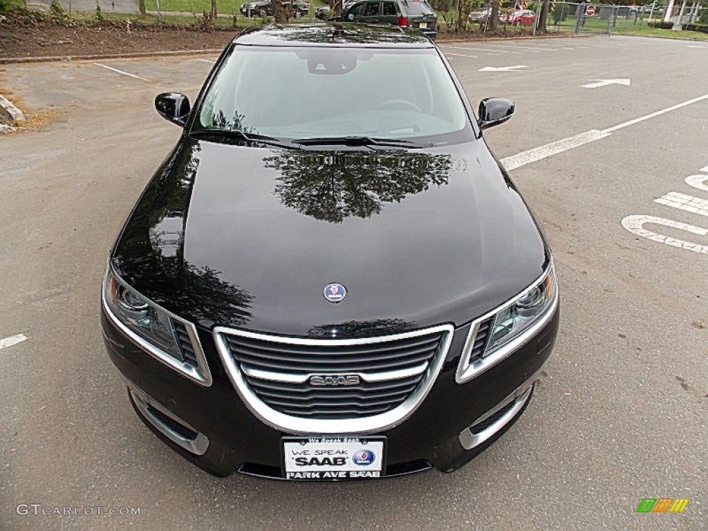 2011 9-5 Aero XWD Sedan - Jet Black Metallic / Jet Black photo #10