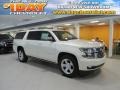 White Diamond Tricoat - Suburban LTZ 4WD Photo No. 1