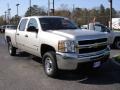 2009 Silver Birch Metallic Chevrolet Silverado 2500HD LT Crew Cab 4x4  photo #2