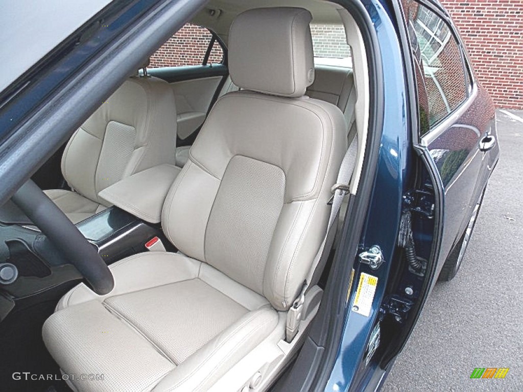 2010 9-5 Aero Sedan XWD - Fjord Blue Metallic / Light Neutral photo #13