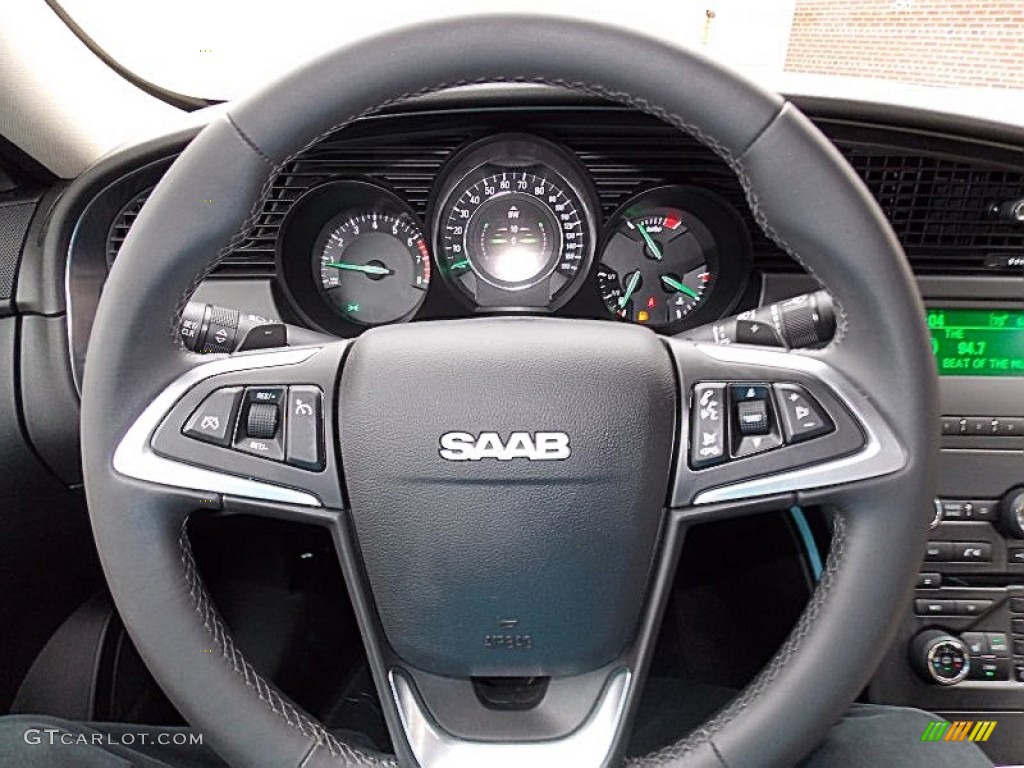 2010 Saab 9-5 Aero Sedan XWD Steering Wheel Photos