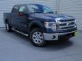 2014 Blue Jeans Ford F150 XLT SuperCrew  photo #1