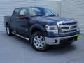 2014 Blue Jeans Ford F150 XLT SuperCrew  photo #2