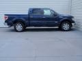 2014 Blue Jeans Ford F150 XLT SuperCrew  photo #3