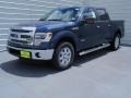 2014 Blue Jeans Ford F150 XLT SuperCrew  photo #7