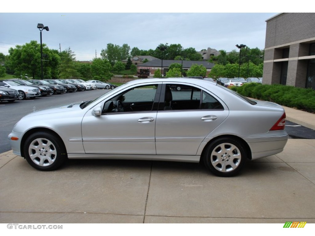 2006 C 350 Luxury - Iridium Silver Metallic / Black photo #11