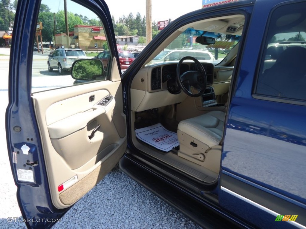 2003 Suburban 1500 Z71 4x4 - Indigo Blue Metallic / Tan/Neutral photo #9