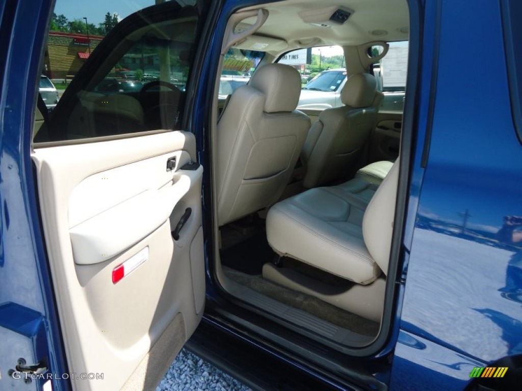 2003 Suburban 1500 Z71 4x4 - Indigo Blue Metallic / Tan/Neutral photo #17