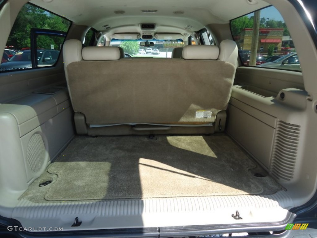 2003 Suburban 1500 Z71 4x4 - Indigo Blue Metallic / Tan/Neutral photo #26