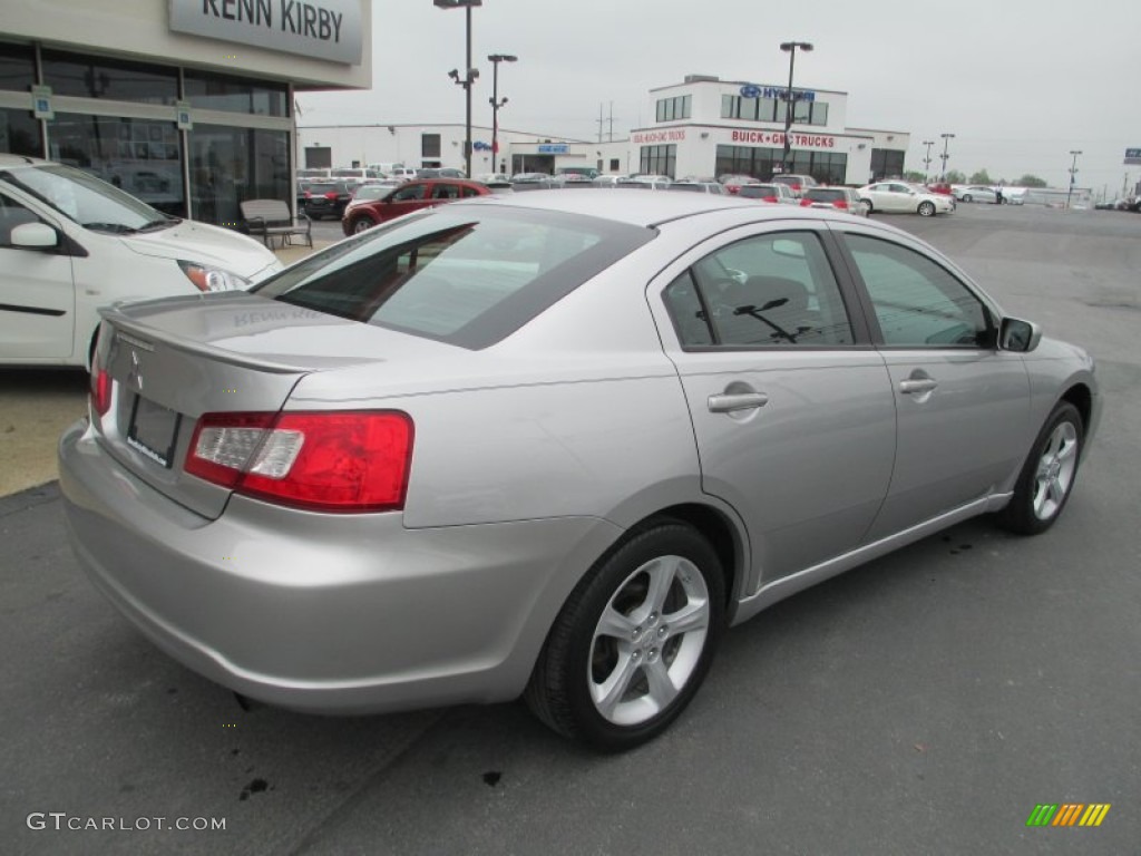 2009 Galant Sport Edition - Quick Silver Pearl / Black photo #7