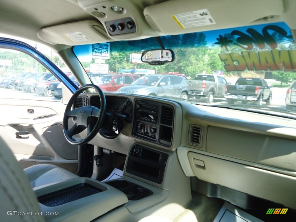 2003 Suburban 1500 Z71 4x4 - Indigo Blue Metallic / Tan/Neutral photo #34