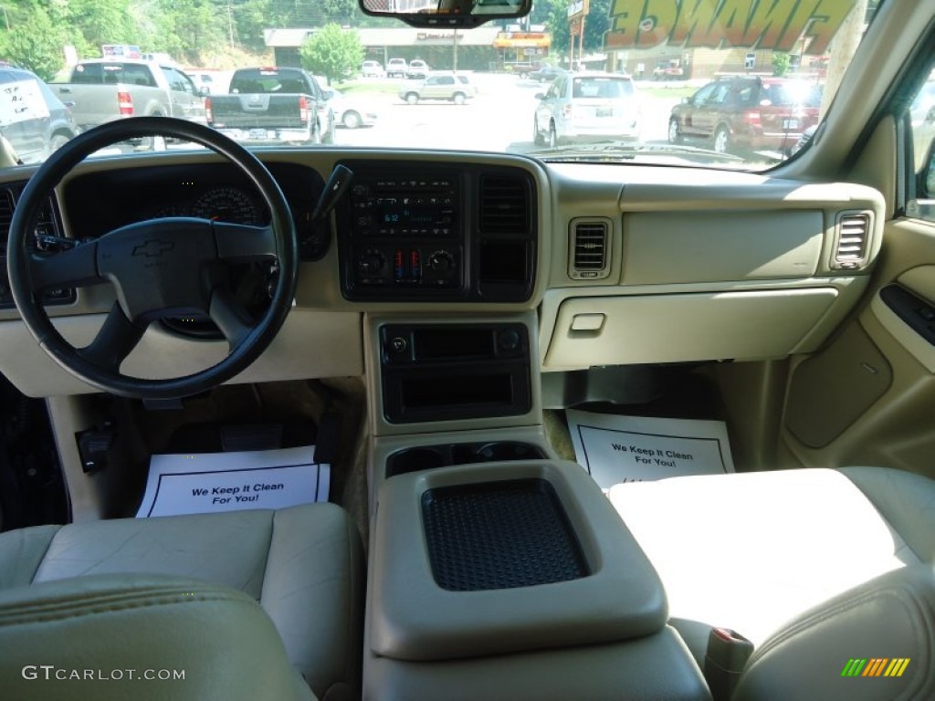 2003 Suburban 1500 Z71 4x4 - Indigo Blue Metallic / Tan/Neutral photo #36