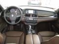 2010 BMW X5 Saddle Brown Interior Dashboard Photo
