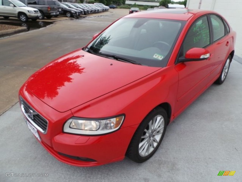 Passion Red 2009 Volvo S40 2.4i Exterior Photo #93518060