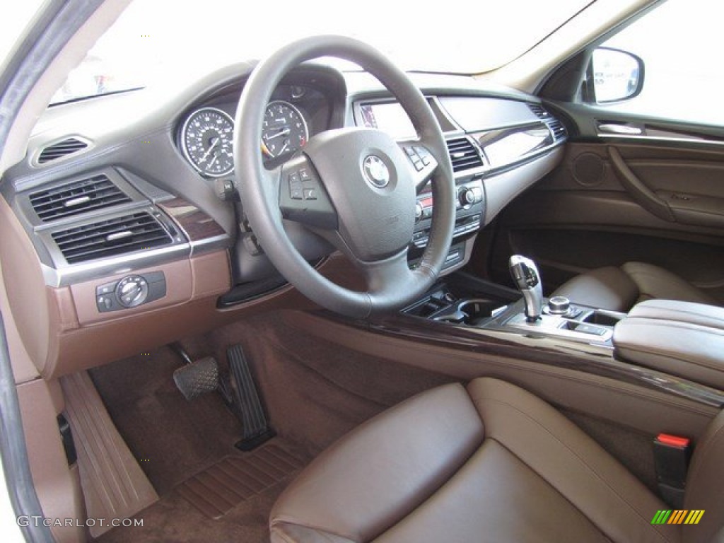 Saddle Brown Interior 2010 BMW X5 xDrive30i Photo #93518090