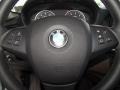 2010 BMW X5 Saddle Brown Interior Steering Wheel Photo