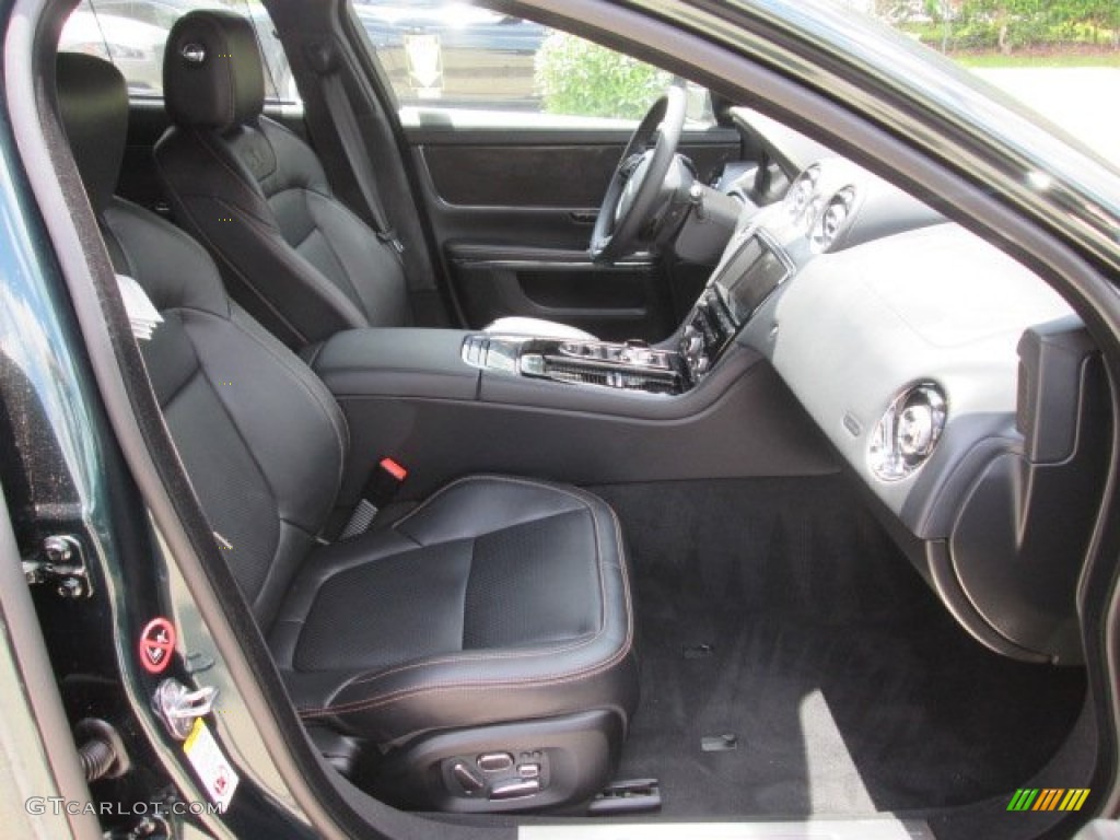 2014 Jaguar XJ XJR LWB Front Seat Photos