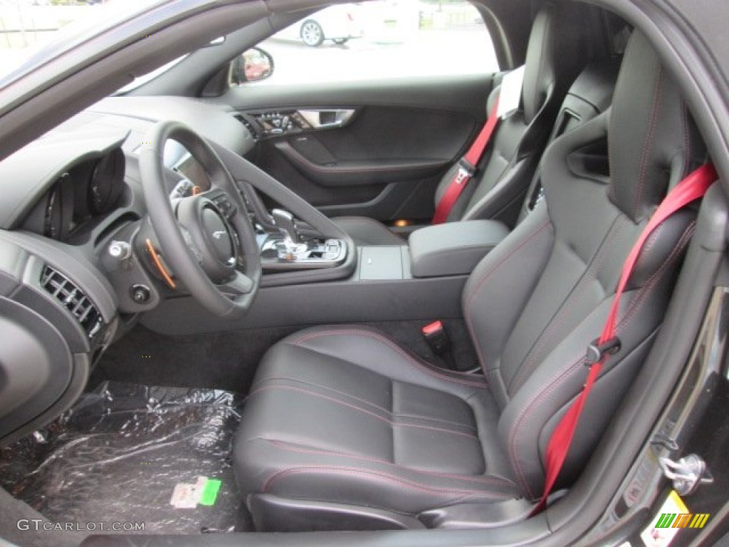 2014 Jaguar F-TYPE V8 S Front Seat Photo #93520028