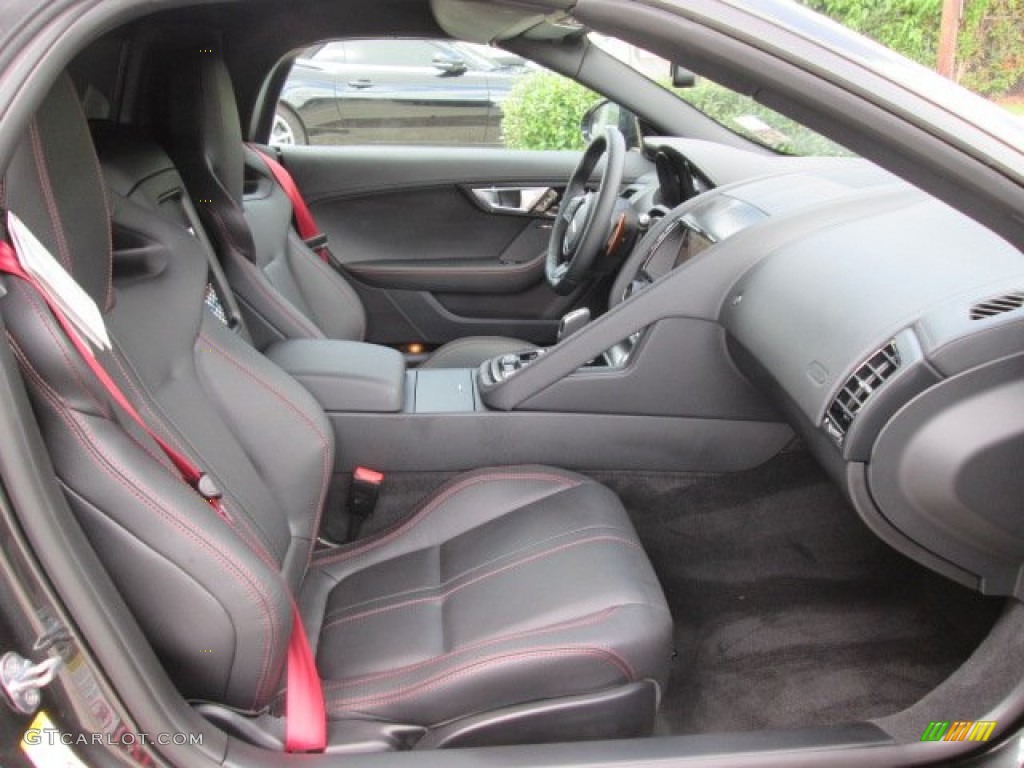 2014 Jaguar F-TYPE V8 S Front Seat Photo #93520040