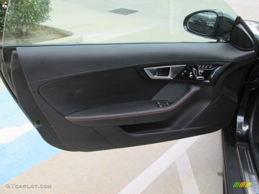 2014 Jaguar F-TYPE V8 S Jet Door Panel Photo #93520112