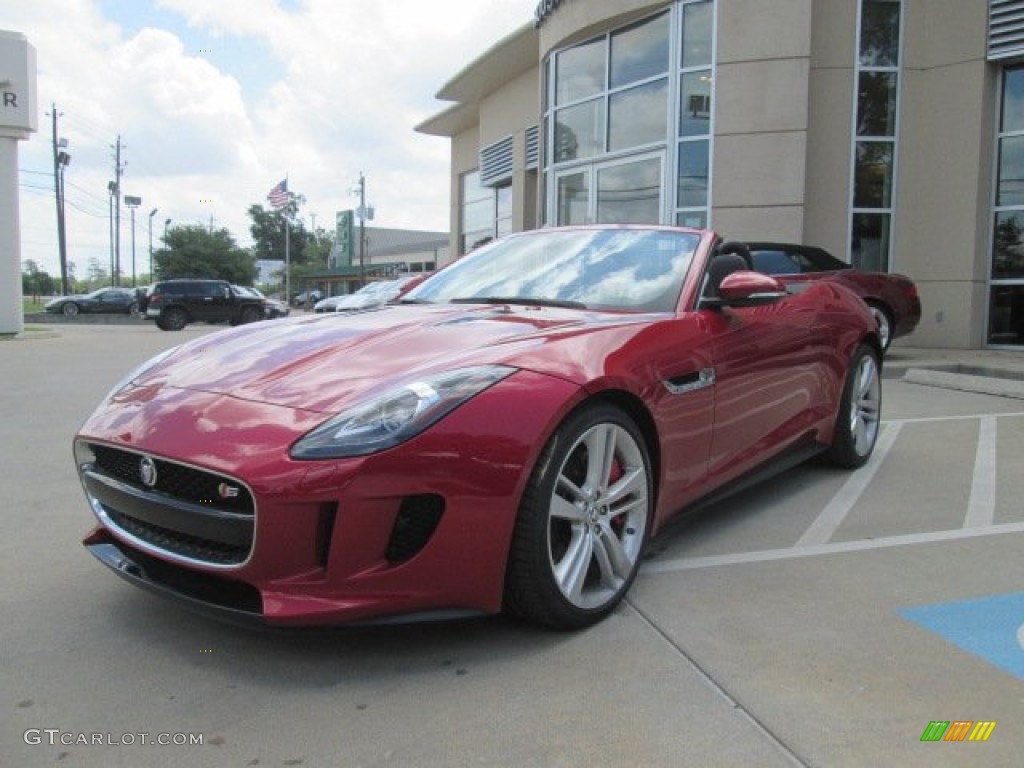 Italian Racing Red Metallic 2014 Jaguar F-TYPE V8 S Exterior Photo #93520178