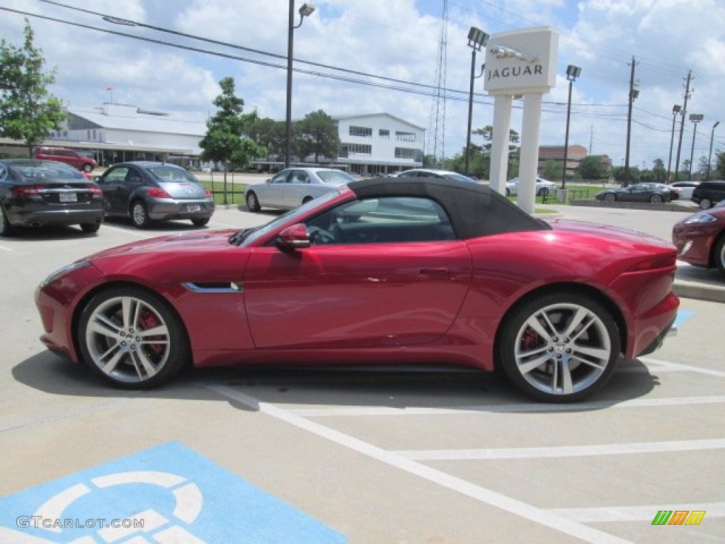 Italian Racing Red Metallic 2014 Jaguar F-TYPE V8 S Exterior Photo #93520184