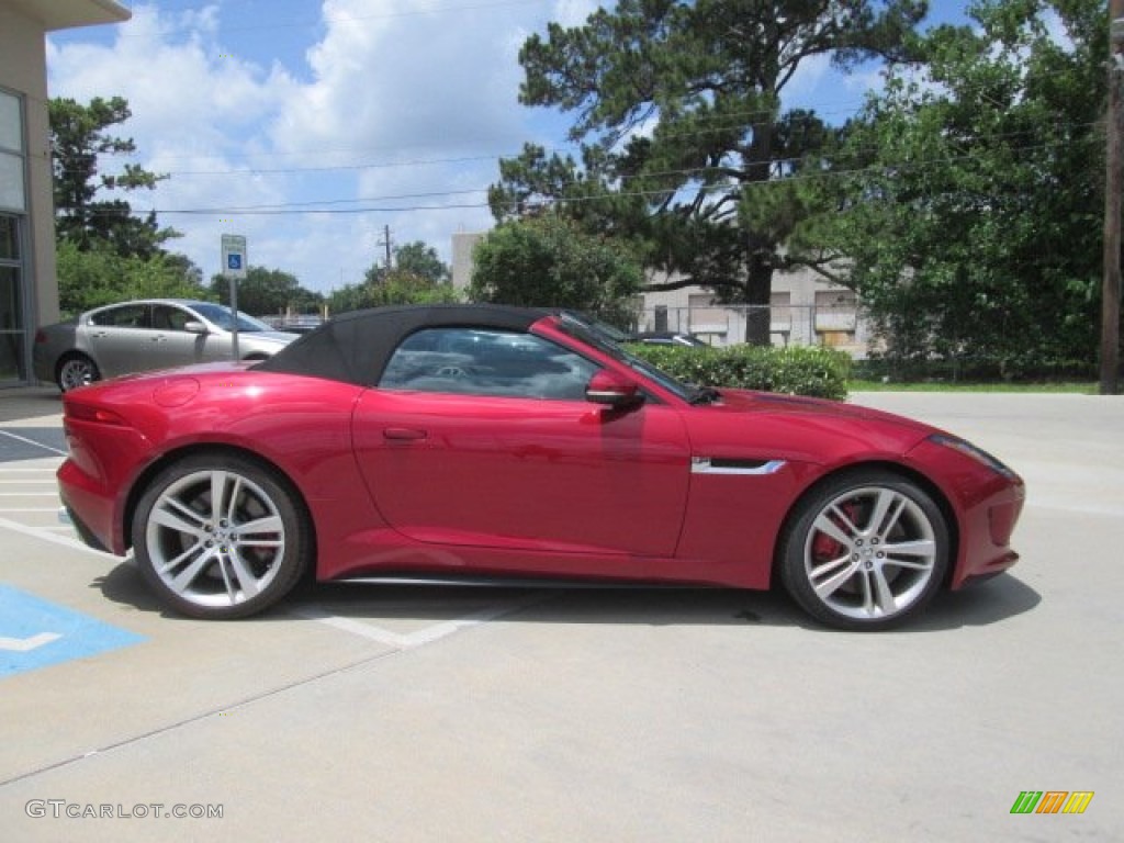Italian Racing Red Metallic 2014 Jaguar F-TYPE V8 S Exterior Photo #93520214