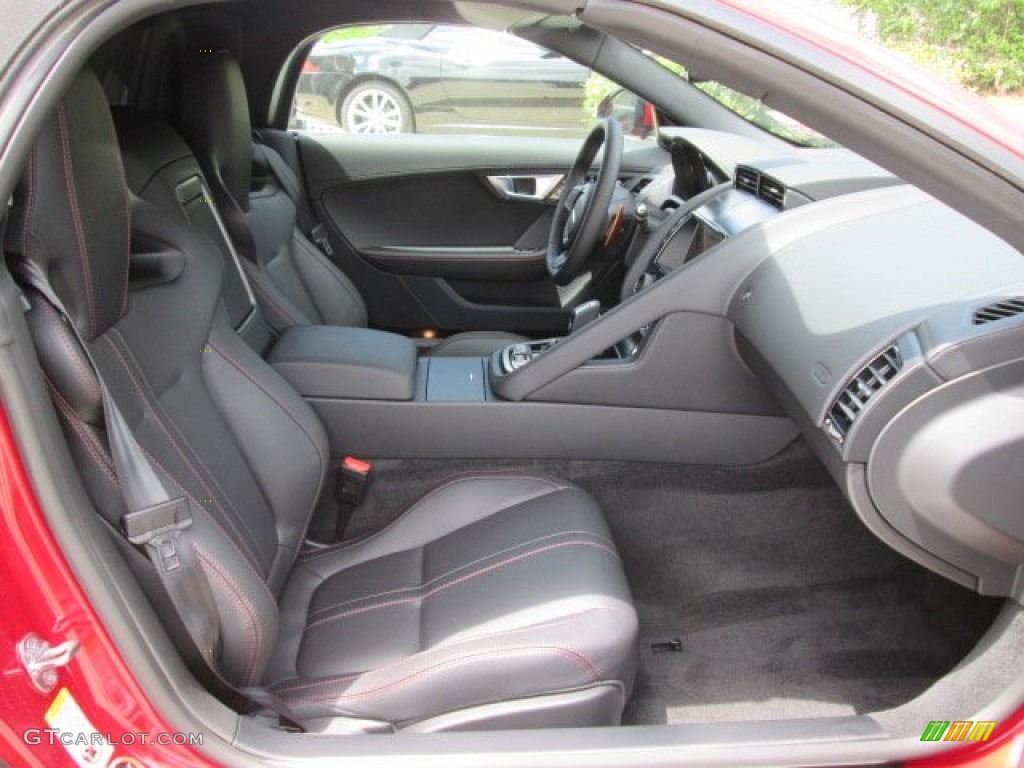 2014 Jaguar F-TYPE V8 S Front Seat Photo #93520259