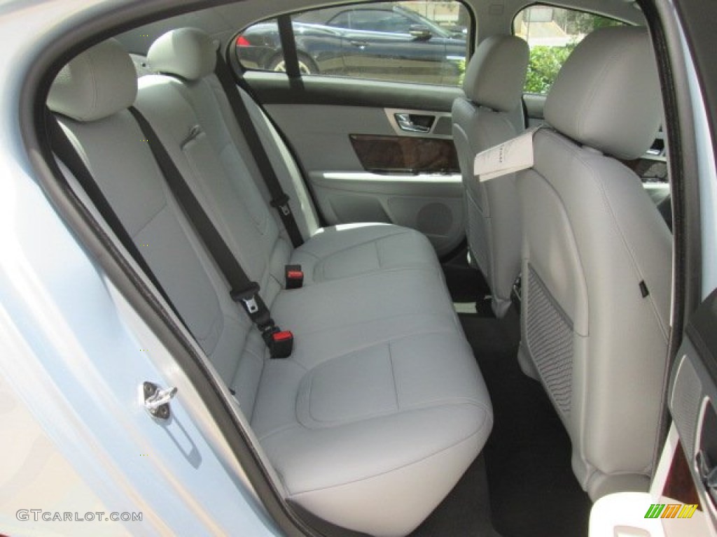 Dove/Warm Charcoal Interior 2014 Jaguar XF 3.0 Photo #93520427