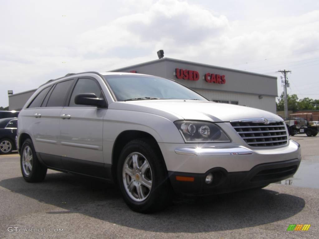 2004 Pacifica  - Bright Silver Metallic / Light Taupe photo #1