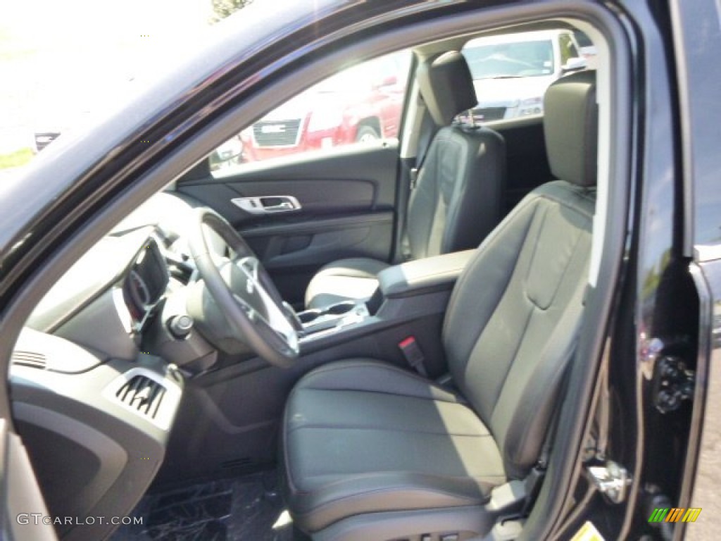 2014 Terrain SLT AWD - Carbon Black Metallic / Jet Black photo #10