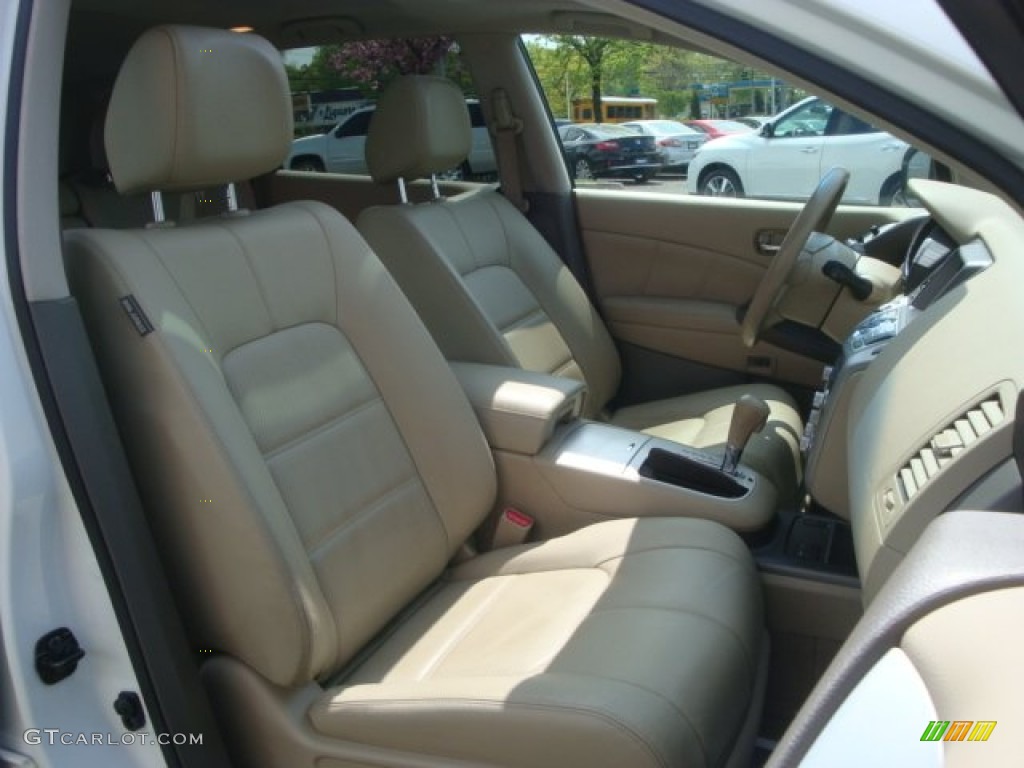 2011 Murano SL AWD - Glacier White Pearl / Beige photo #18